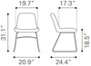 Silla de Comedor Tammy - Cafe
