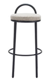 Banco de Bar Sisal - Negro