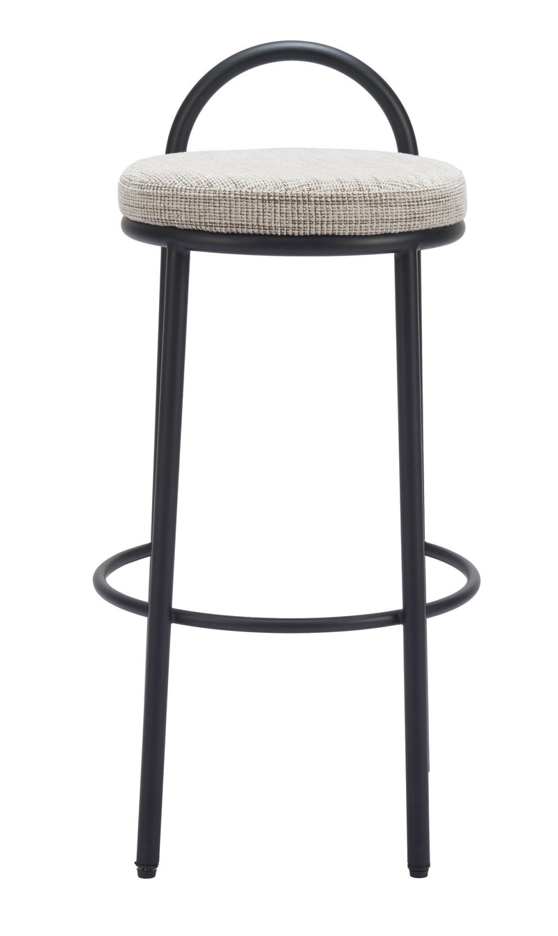 Banco de Bar Sisal - Negro