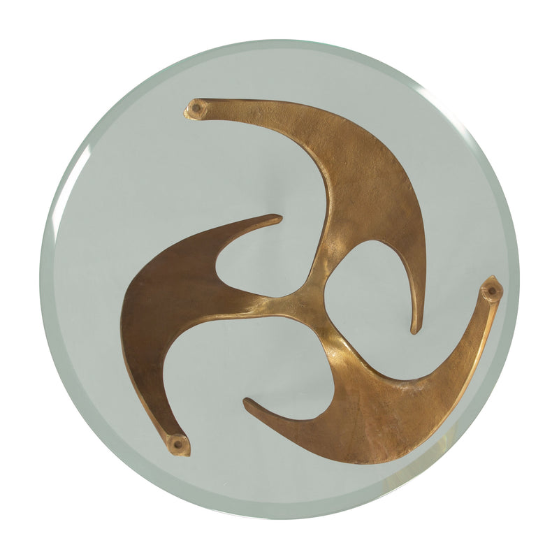 Mesa Lateral Sabel - Bronce