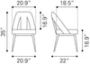Silla de Comedor Artus - Gris