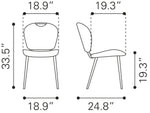 Silla de Comedor Terrence - Gris