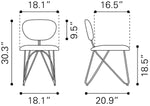 Silla de Comedor Novi - Rojo