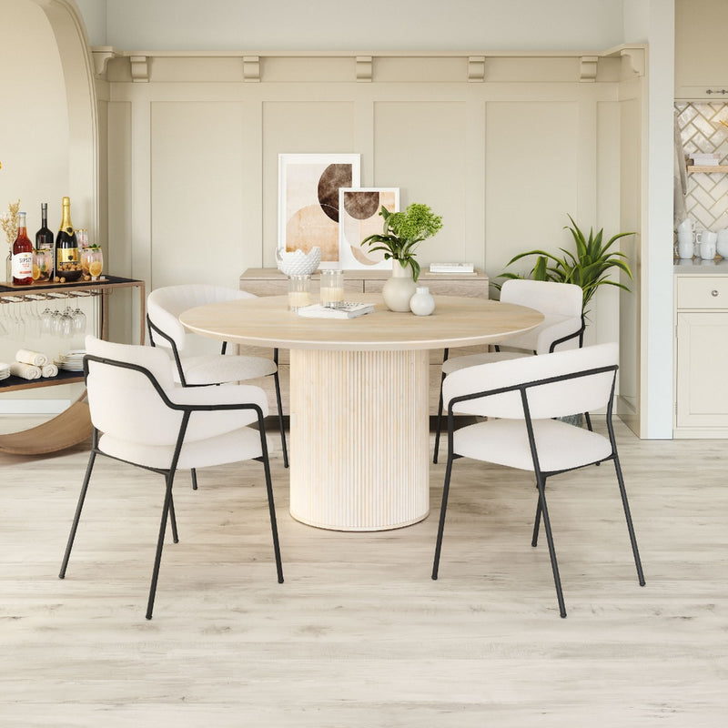Silla de Comedor Josephine - Blanco
