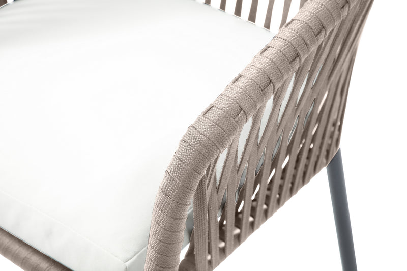Set de 4 Sillas para Exterior Lumina - Beige