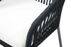 Set de 4 Sillas para Exterior Lumina - Negro