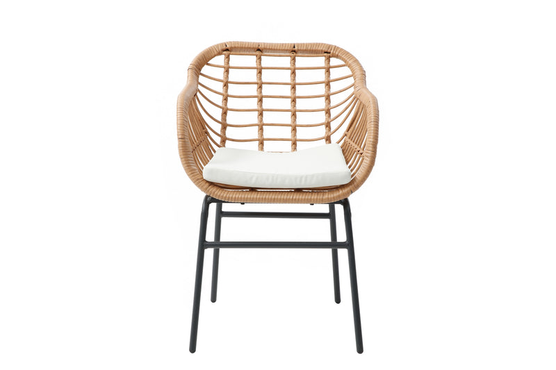 Set de 4 Sillas para Exterior Karelia - Cafe