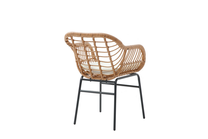 Set de 4 Sillas para Exterior Karelia - Cafe