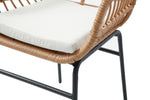 Set de 4 Sillas para Exterior Karelia - Cafe