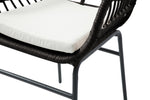 Set de 4 Sillas para Exterior Karelia - Negro
