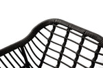Set de 4 Sillas para Exterior Karelia - Negro