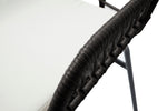 Set de 4 Sillas para Exterior Karelia - Negro