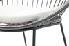 Set de 4 Sillas para Exterior Jaspis - Gris