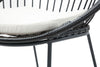 Set de 4 Sillas para Exterior Jaspis - Negro