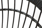 Set de 4 Sillas para Exterior Jaspis - Negro
