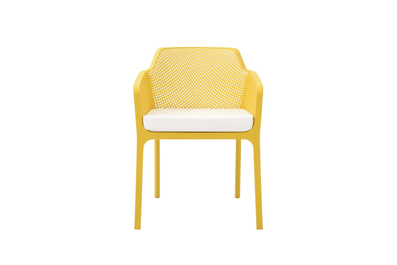 Set de 4 Sillas para Exterior Fenix - Amarillo