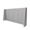 Cabecera King Size Realy - Gris