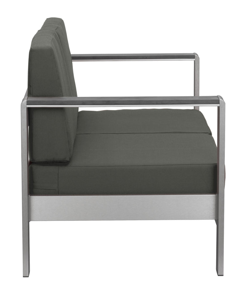 Sofa de Exterior Cosmopolitan - Plateado