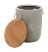 Mesa Lateral Exterior Biban - Gris