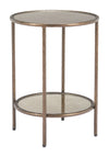 Mesa Lateral Anelli - Bronce