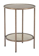 Mesa Lateral Anelli - Bronce