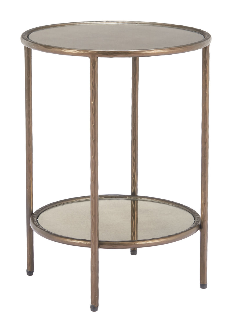Mesa Lateral Anelli - Bronce