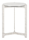 Mesa Lateral Barmas - Plateado