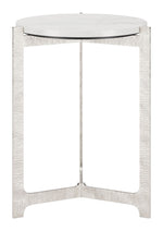 Mesa Lateral Barmas - Plateado