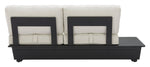 Love Seat Exterior Tien - Negro