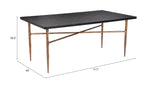 Mesa de Comedor Nida - Negro