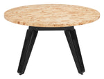 Mesa de Comedor Burl - Negro