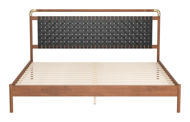 Cama King Size Netz - Nogal