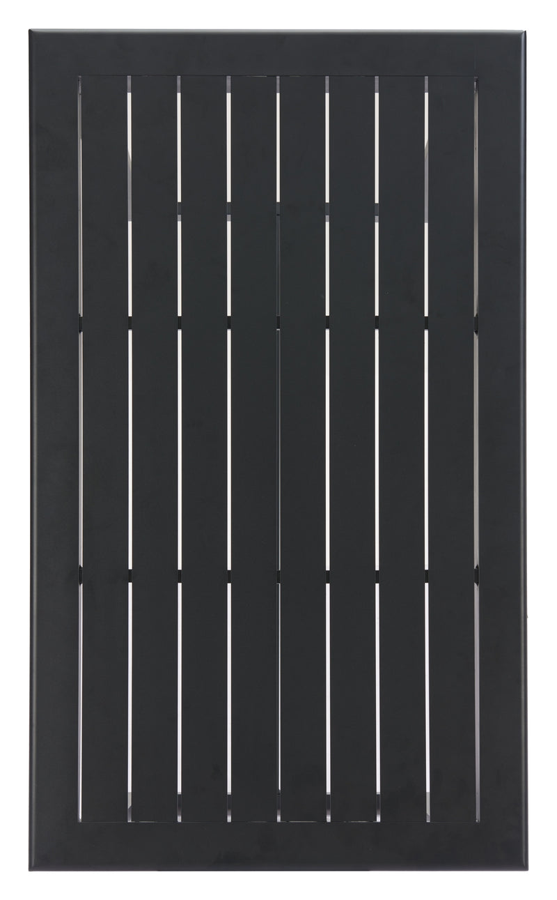 Mesa de Bar Exterior Midnight Wave - Negro