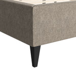 Cama Queen Size Dusa - Gris