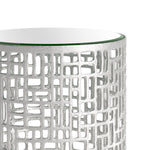 Mesa Lateral Reden - Plateado