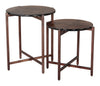 Mesa de Centro Gema - Bronce