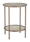 Mesa Lateral Anelli - Bronce