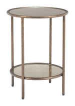 Mesa Lateral Anelli - Bronce