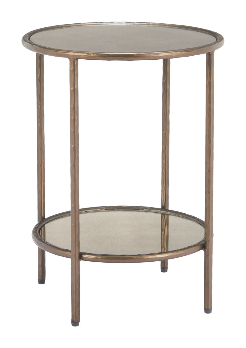 Mesa Lateral Anelli - Bronce