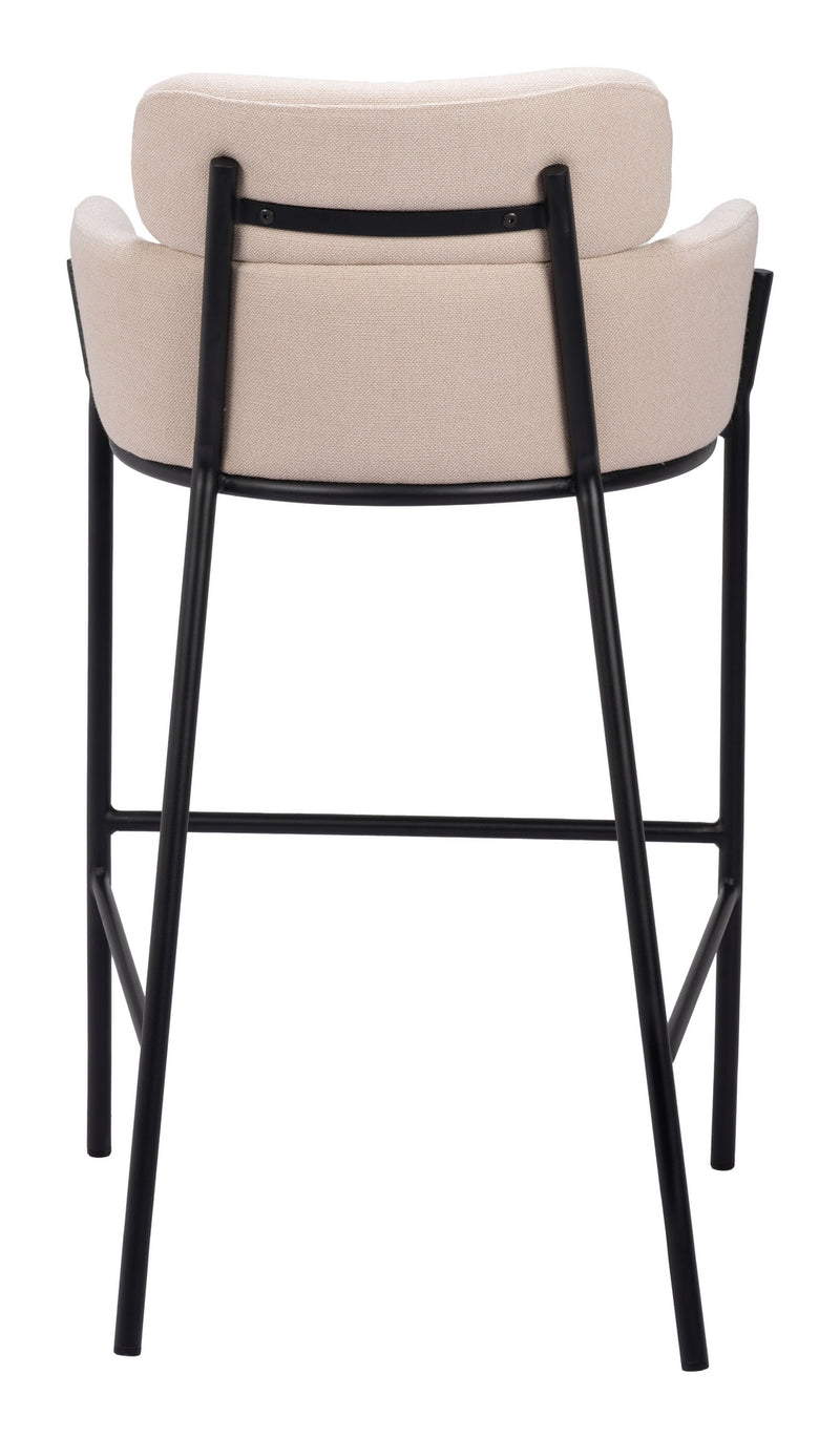 Banco de Bar Bremor - Beige