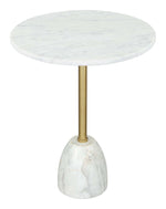 Mesa Lateral Cynthia - Blanco