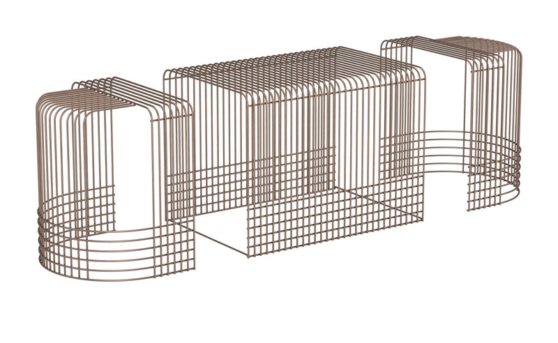 Mesa de Centro Pitch - Bronce