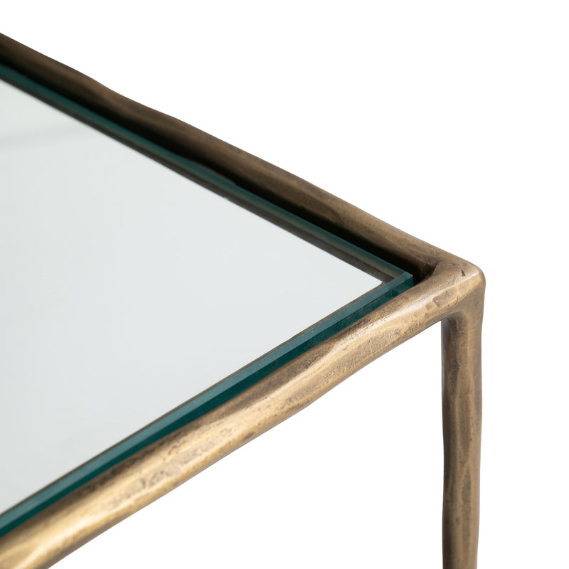 Mesa Lateral Ranol - Bronce