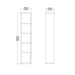 Librero Inger 2 - Negro