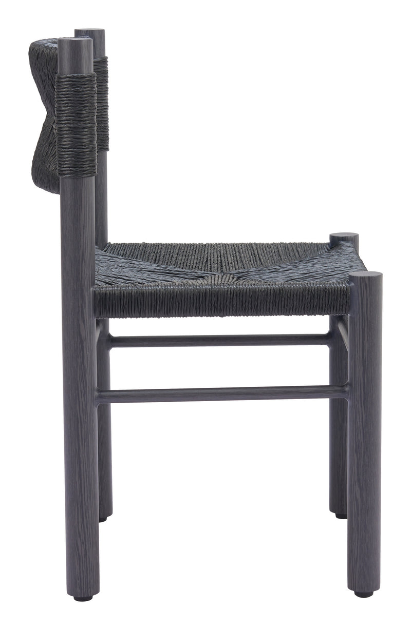 Silla de Comedor Exterior Iska - Negro