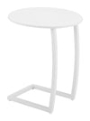 Mesa Lateral Exterior Noga - Blanco