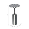 Mesa Lateral Regles - Negro