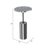Mesa Lateral Regles - Negro