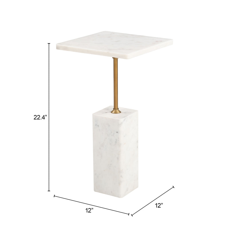 Mesa Lateral Naht - Blanco