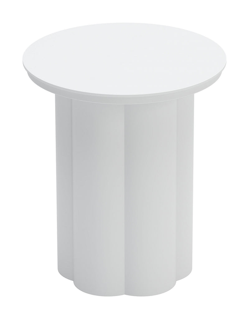Mesa Lateral Exterior Kogur - Blanco